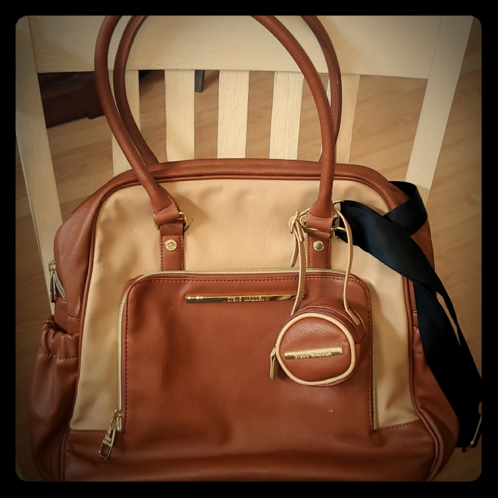 Steve madden large diaper bag